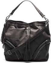 Chabo Bags Big Bubble Black Schoudertas  - Zwart