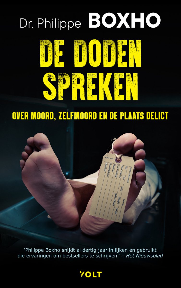 Omslag van De doden spreken
