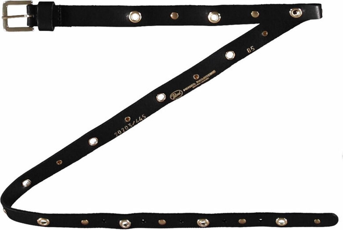 Petrol Meisjes Belt Zwart - Maat 75CM