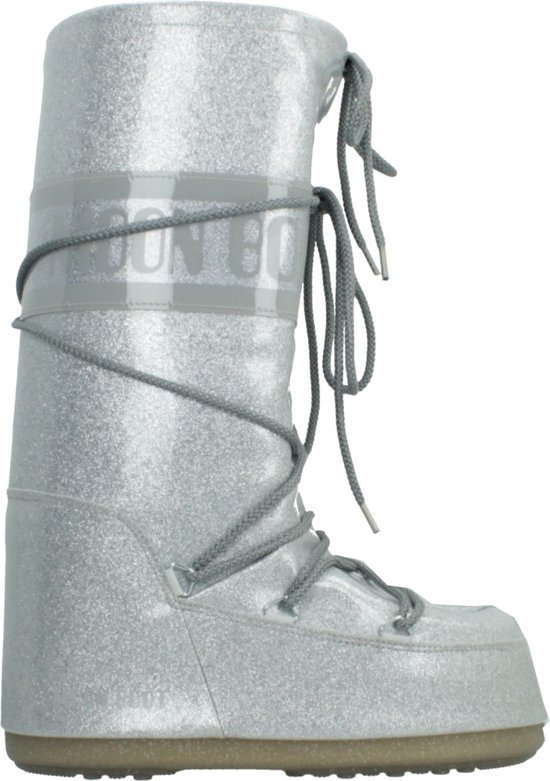 Moon Boot Icon Glitter Sneeuwlaarzen Zilver EU 39-41