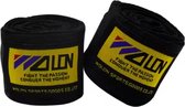Scoby - Muay Thai Bandage Straps - Hand en Pols Bescherming - Boksen en Sparren - 2,5M - Zwart