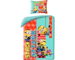 Minions Dekbedovertrek Snack Attack - 140 x 200 cm - polyester