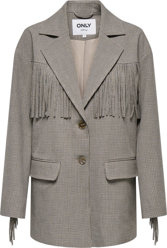 ONLY ONLLINDA LS BOYFR MEL BLAZER TLR NOOS - Manteau court - fungi/gris ONLY ONLLINDA LS BOYFR MEL BLAZER TLR NOOS - Manteau court - fungi/gris