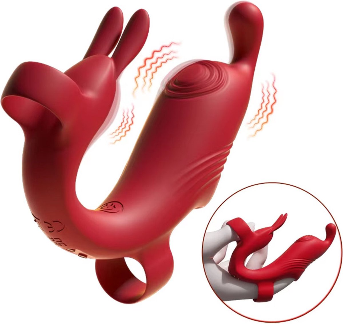 Goedkoopste Vinger Vibrator met Dubbele Stimulatie - Clitoris en G-spot - Vingeren