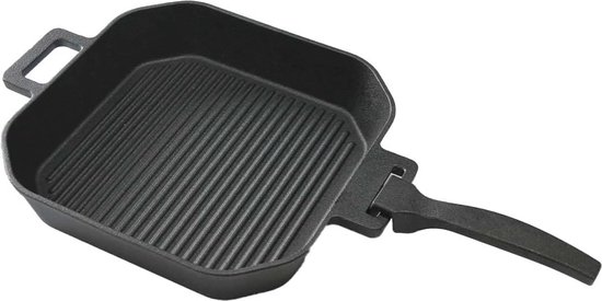 orion group Gietijzeren pan, grillpan, gietijzeren LITINA, 35x42,5 cm