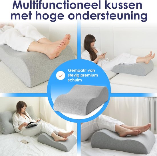 Kniekussen Voor In Het Bed - Voetenkussen - Beensteun Kussen Kniekussen Voetensteun Kussen Met 18 20x40x59cm Kniekussen Voor In Het Bed