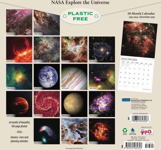 NASA Explore the Universe Kalender 2025 bol