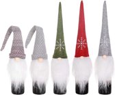 Wijnfles verpakking kerstman - feestversiering kopen? | Korting tot 25