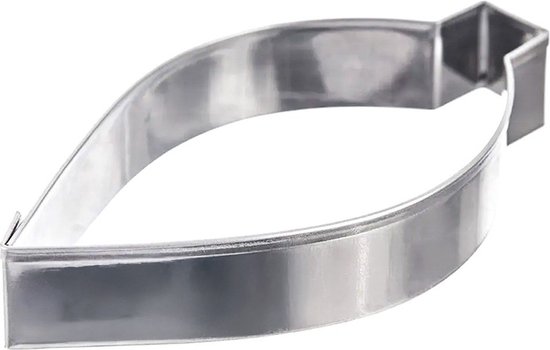 Koekjessnijder Edelstaal Kerstbal 9 cm - Vormen - Uitsteekvorm - Cookie - Cutter - Uitsteekvormpjes - Koekjes - Bakken