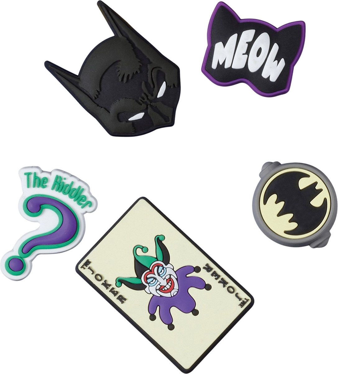 Crocs Batman Jibbitz (5-pack)