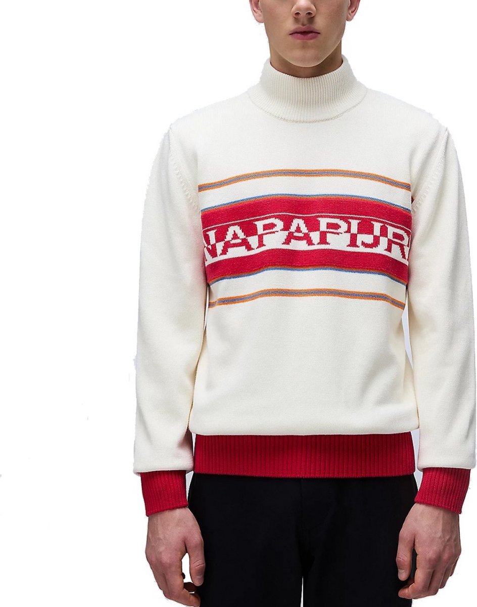Trui met rolkraag Napapijri D-sardona Beige