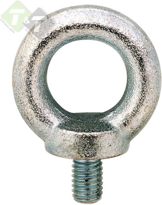 Oogbout M16 700kg - hijsoog - Ringoog - takeloog - schroefoog