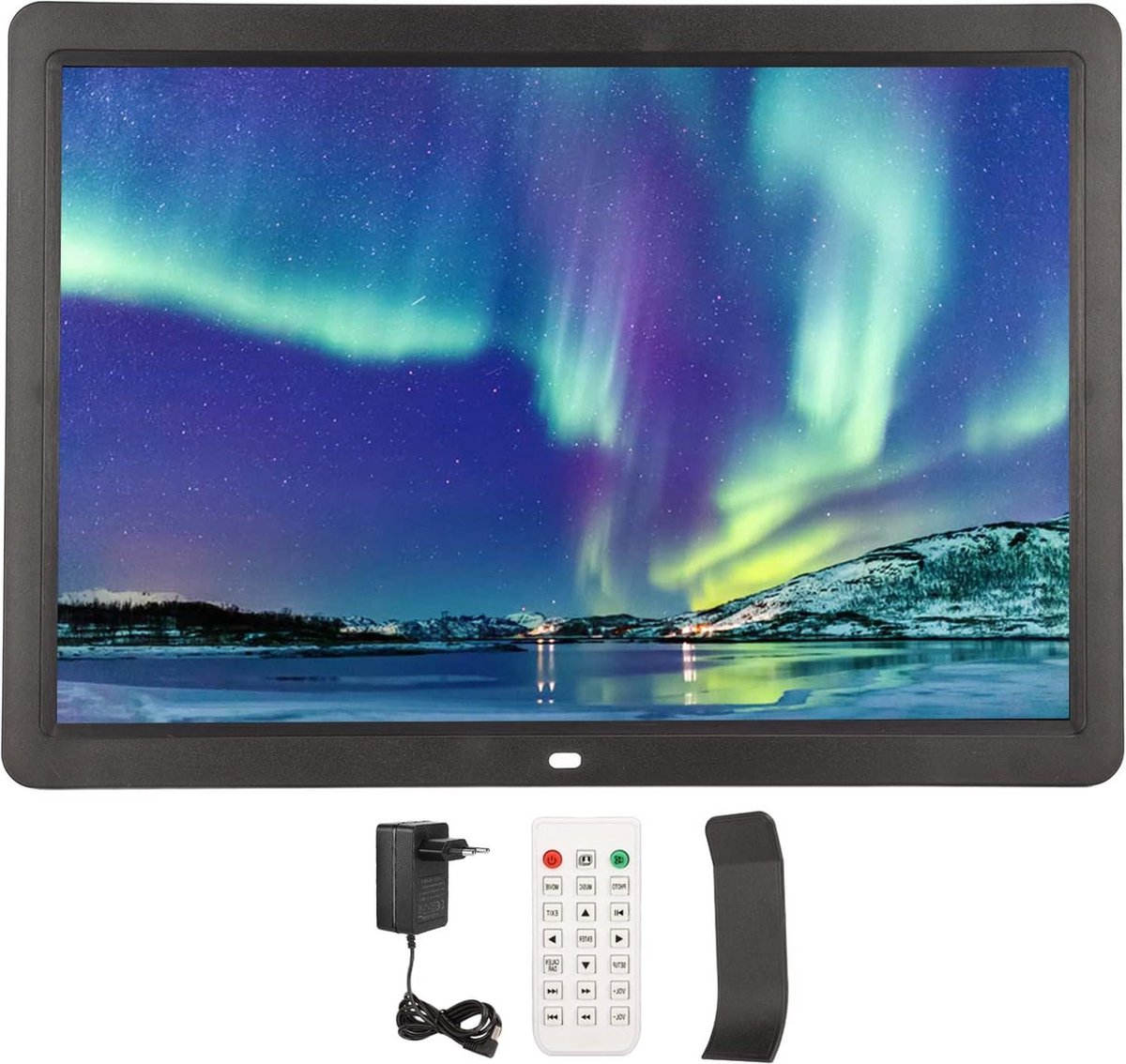 15-Inch Full HD WiFi Digitale Fotolijst Elektronisch Fotoalbum met Automatische Rotatie en Groothoek 180 Graden - Thuis Geschenken .