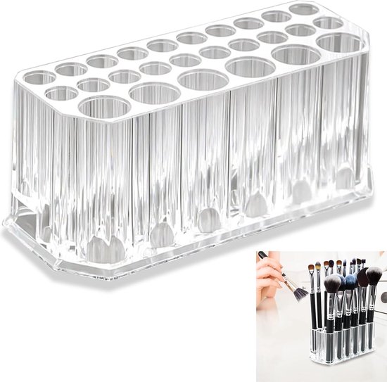Acryl Wimpern-Organizer Mit Pinzettenhalter – Stylische Aufbewahrungsbox Für Salon & Zuhause
