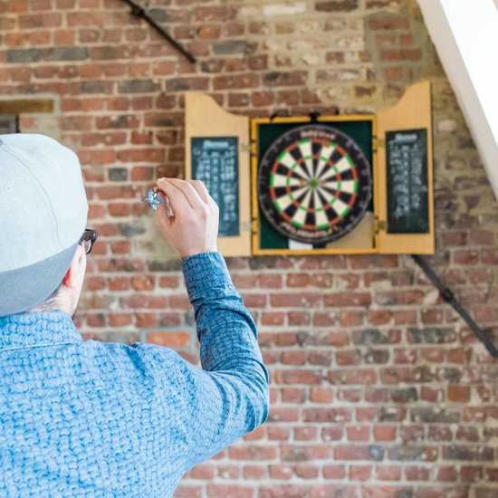 RB Darts Dartboard Pro - professioneel dartsbord - 451x38mm - Sisal van RB Darts — afbeelding 3