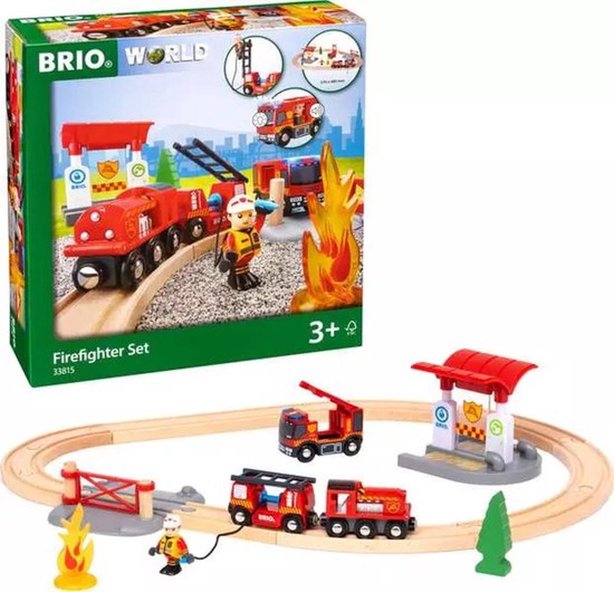 BRIO Treinset bij de brandweer - 33815 — afbeelding 15