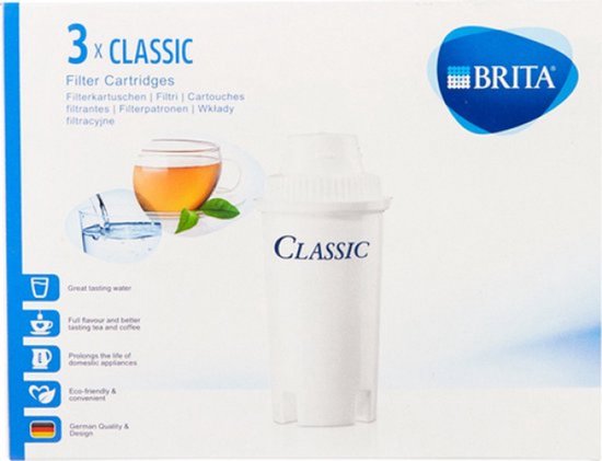 BRITA Classic Filterpatronen - 3 stuks