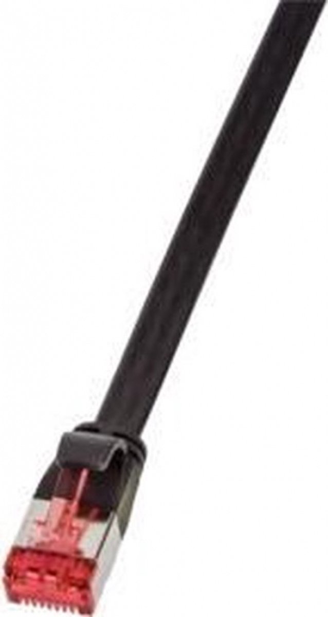 LogiLink Cat.6 3m 3m Cat6 U/FTP (STP) Zwart netwerkkabel