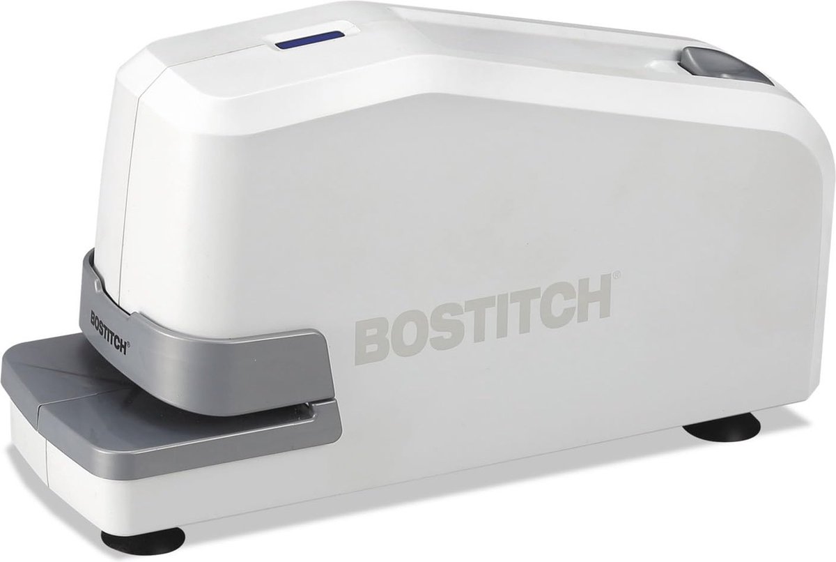 Elektrische Heavy Duty Nietmachine voor 25 Vellen - Geen Jam, Wit
