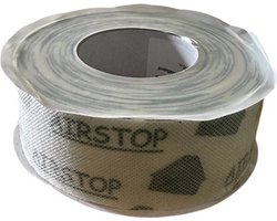 Isocell Airstop Flex kleefband voor Luchtdichting - 25m x 75/100/150/200mm - Luchtdichte verbinding - Bepleisterbaar voor naadloze Afwerking