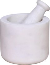 Relaxdays Vijzel En Stamper Graniet - Kruidenstamper - Kruiden Vermaler Mortier 400 Ml 4052025299514~3728834