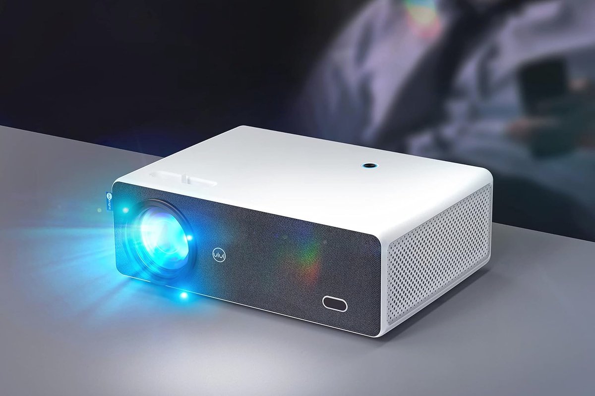 5G WiFi Bluetooth Full HD Beamer met Projectiescherm - Ideaal voor Thuisbioscoop en Gaming