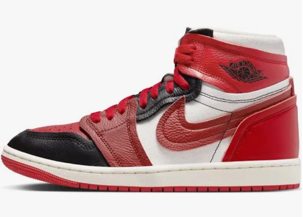 Nike Nike Air Jordan 1 MM High Sneakers Unisex Zwart