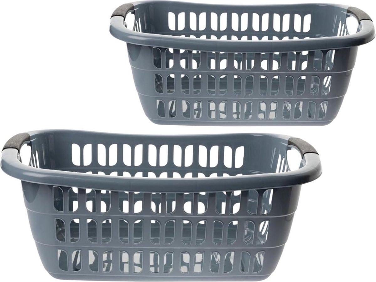 ApexArte® Heupwasmand - Wassorteerder - Wasbox - Wasmand - Grijs