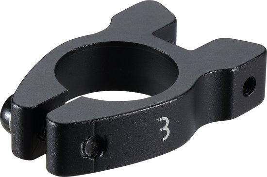 Collier De Selle Avec Fixation Porte-bagages - Alu Noir 34.9mm - Neuf