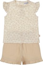 Dirkje Meisjes Kledingset - Beige