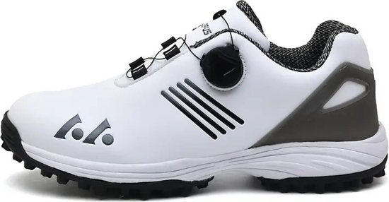Nivard Golfschoenen Heren - Golfkleding - Golfschoenen Antislip - Waterdicht - Golfen - Wit - 45 van Merkloos — afbeelding 3