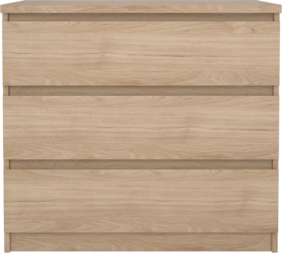 Tvilum Naia kommode 3 lades eiken decor.