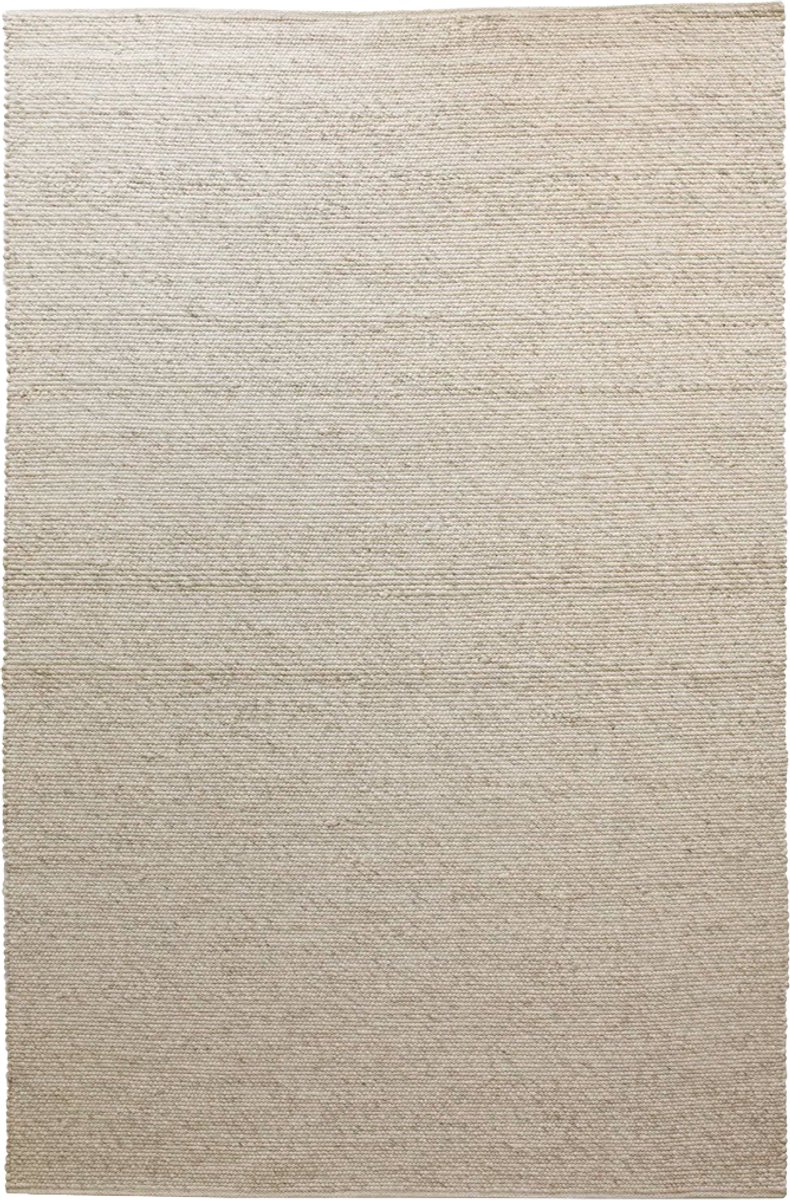 Rowico Home Auckland Wollen Vloerkleed - Handgeknoopt - Groot Kleed - Scandinavisch - Woonkamer - Slaapkamer - Beige - 400 x 300 cm