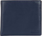 BRIC'S Cuir Porte-monnaie Bernina Wallet Ocean Blue Bleu marine