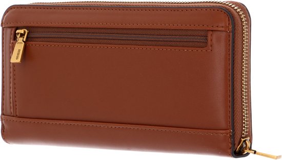 Portafoglio Donna COCCINELLE Zip Around in Pelle Azul Linea Metallic S