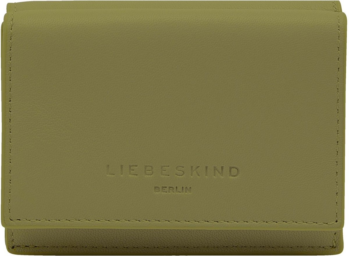 LIEBESKIND BERLIN Leren Portemonnee Kodiaq Chelsea Lillian Wallet Princess Green Kaki