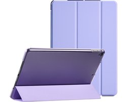 YONO Hoes geschikt voor Apple iPad 9 10.2 inch - 9e Generatie - 8e - 7e - 2021 - 2020 - 2019 - Case Cover - Tablet Hoesje - Lila