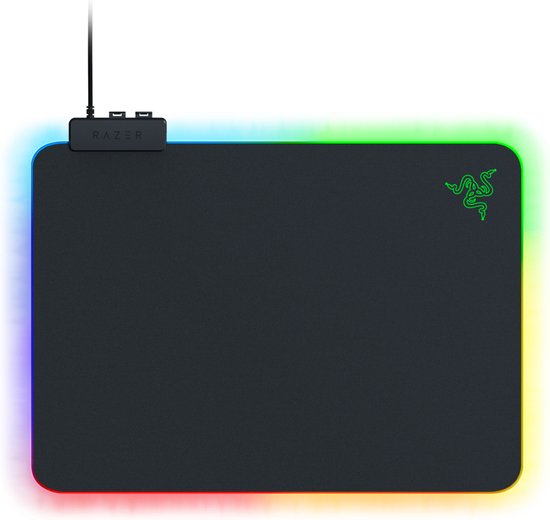 Razer Firefly V2 Tapis de souris de jeu Noir