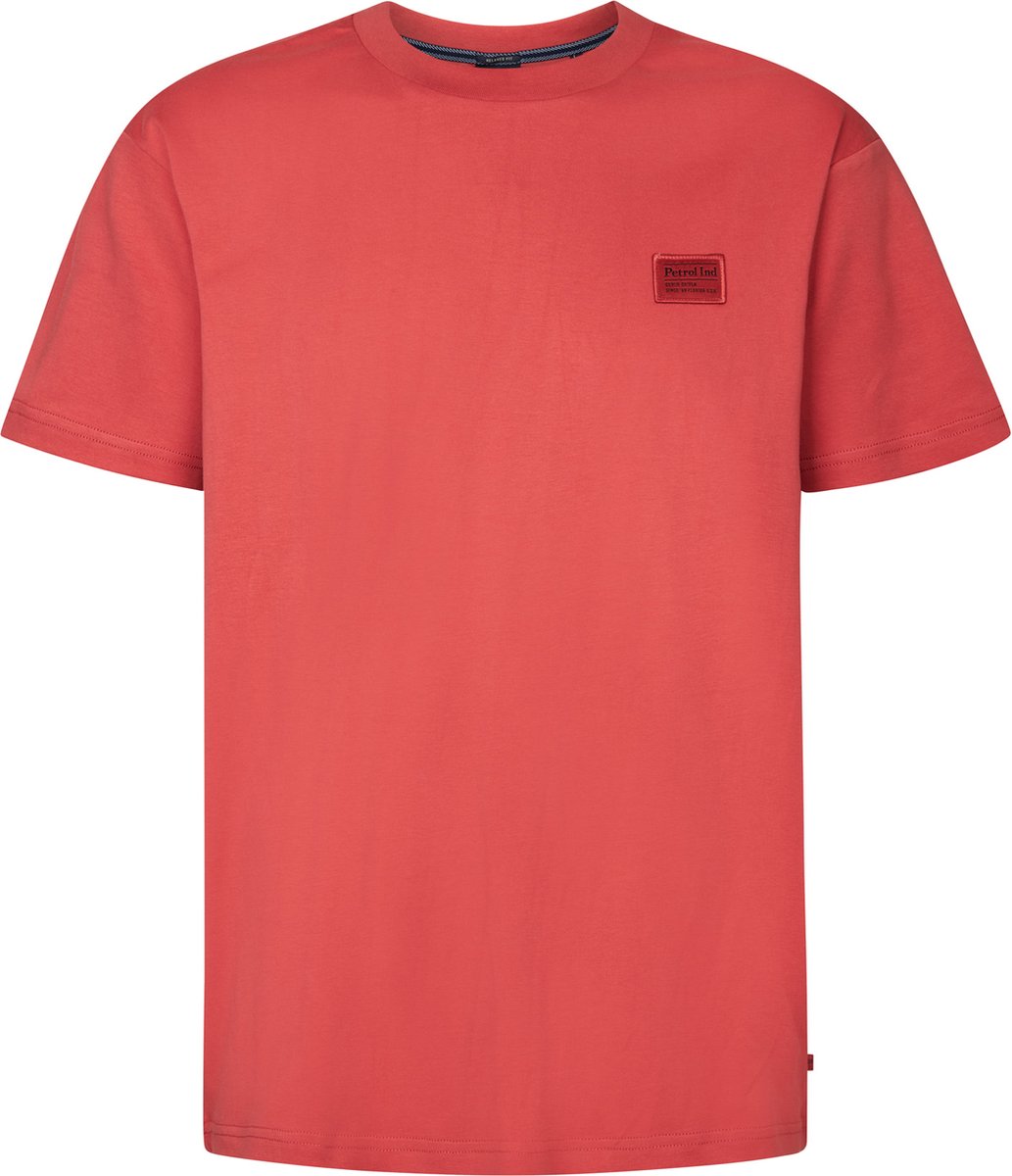 Petrol Industries - Heren Logo T-shirt Reefside - Roze - Maat L