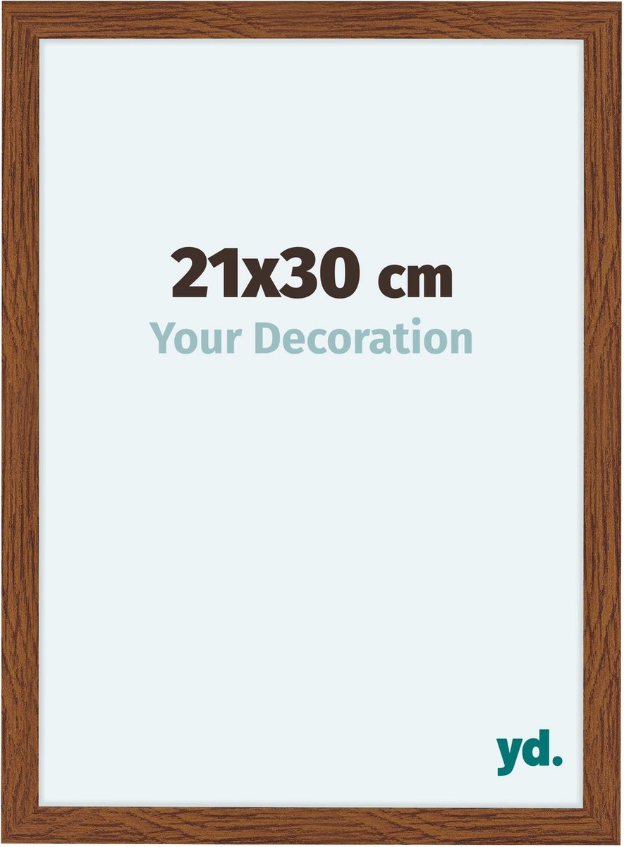 yd. Your Decoration - Fotolijst 21x30 cm - MDF - Eiken Rustiek - Como