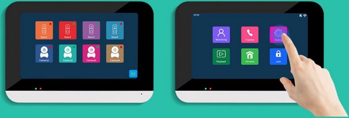 De Bruyne Freddy T-2301 Videofoon met 2 Touchscreens - afbeelding 3