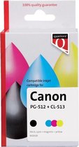 Inktcartridge quantore canon pg-512 cl-513 zw+kl | Pak a 2 stuk