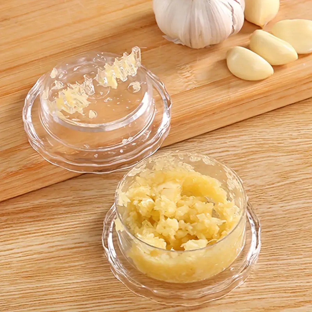 Garlic Chef Knoflookpers - Knoflook hakker - Keukenhulp Knoflooksnijder