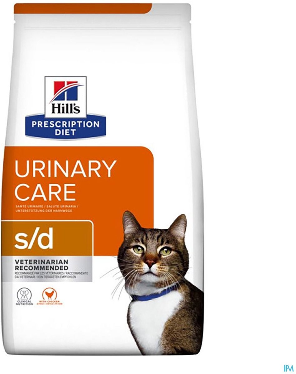 HILL'S PRESCRIPTION DIET Feline Urinary Care s/d Droog kattenvoer Kip 3 kg thumbnail 2