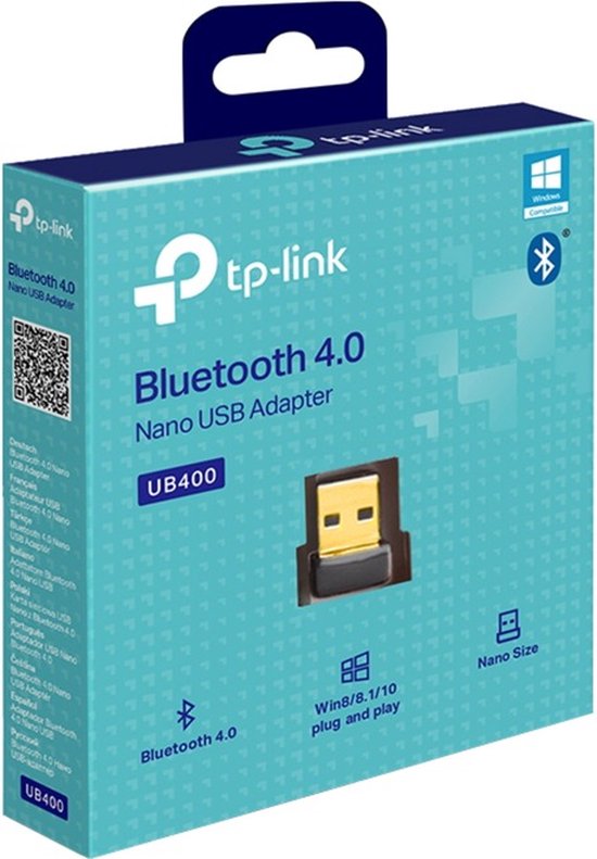 TP-Link UB400 - Bluetooth-adapter - USB - Bluetooth 4.0
