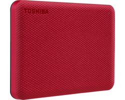 External Hard Drive Toshiba CANVIO ADVANCE Red 1 TB USB 3.2 Gen 1