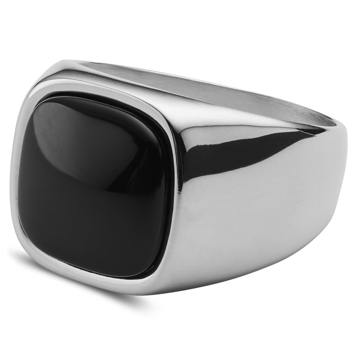 Len Zilverkleurige Gravel Ring