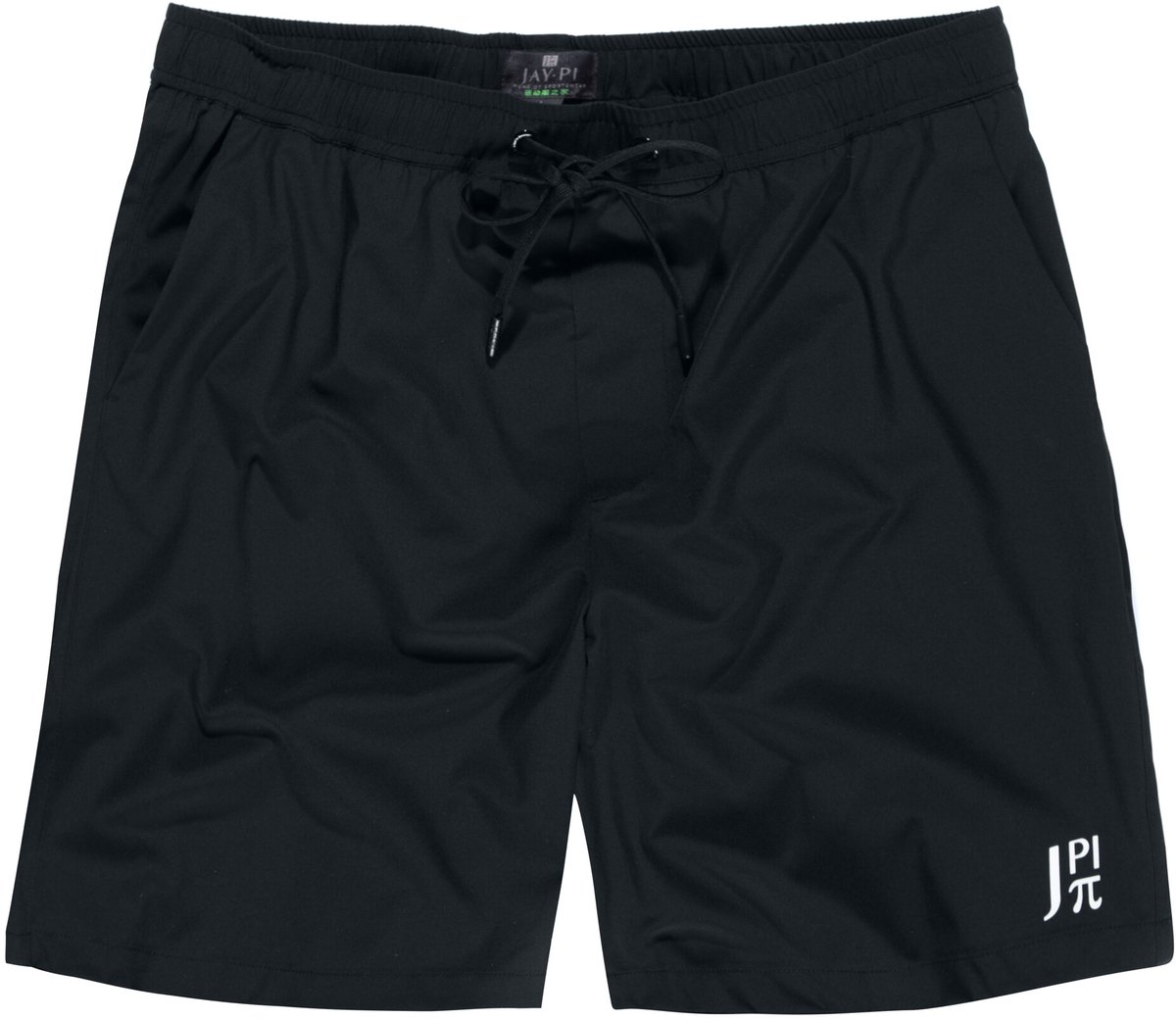 JAY-PI - Heren - Zwembroek FLEXNAMIC® beachwear elastische band - Zwart - Maat XL