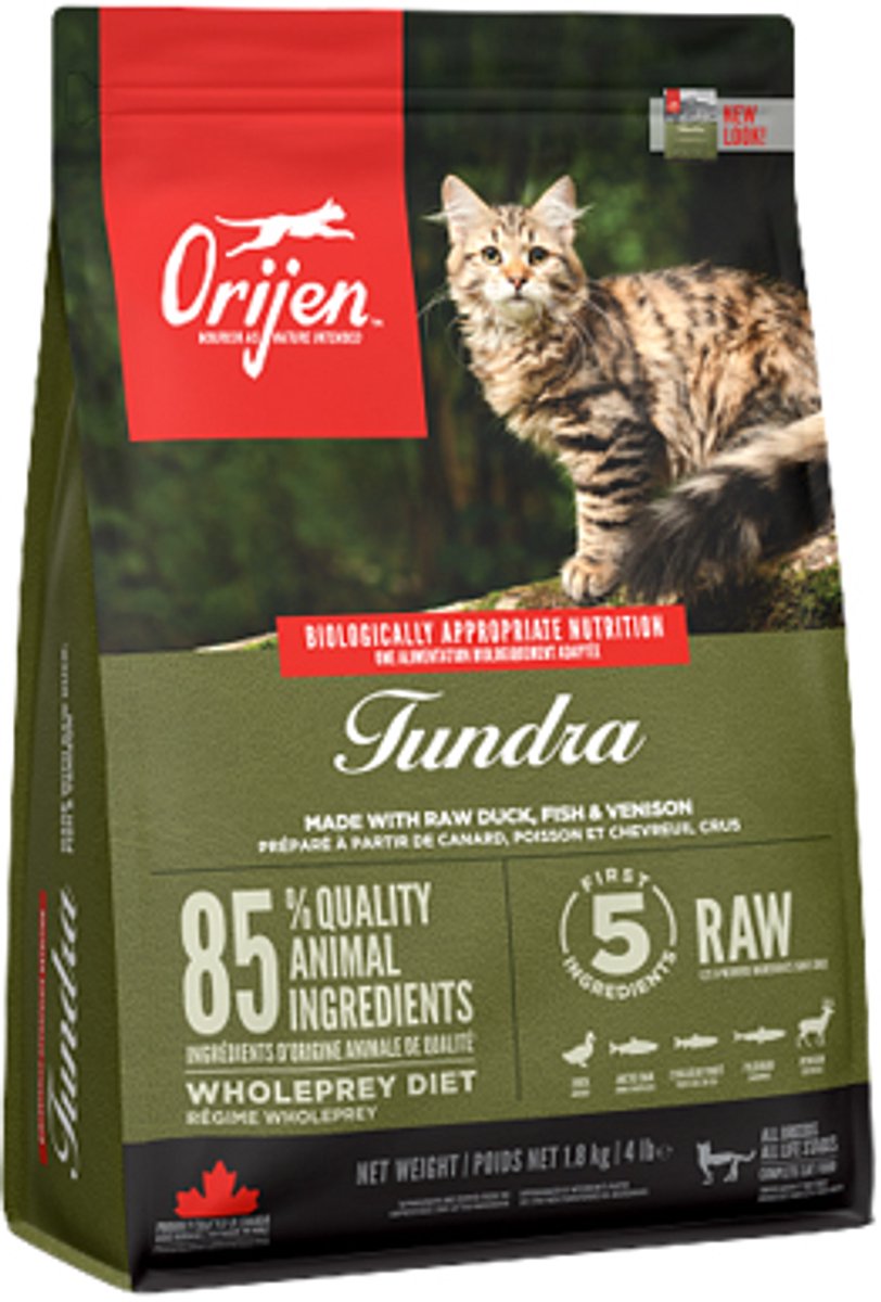Orijen Whole Prey Tundra Cat Geit&Zwijn - Kattenvoer thumbnail 5