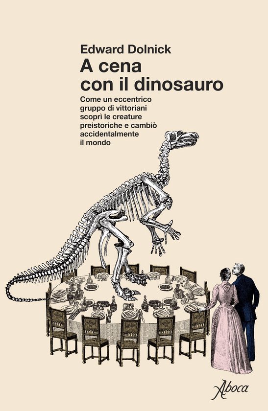 A cena con il dinosauro - cover